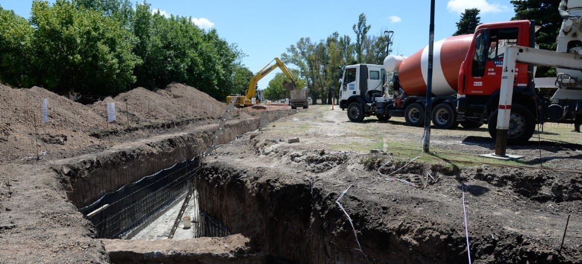 Nuevas obras en La Plata para fortalecer el sistema de drenaje y reducir el riesgo de anegamientos