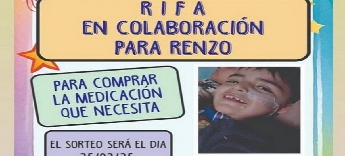 Todos por Renzo: piden ayuda para costear el tratamiento de un nene de 5 años