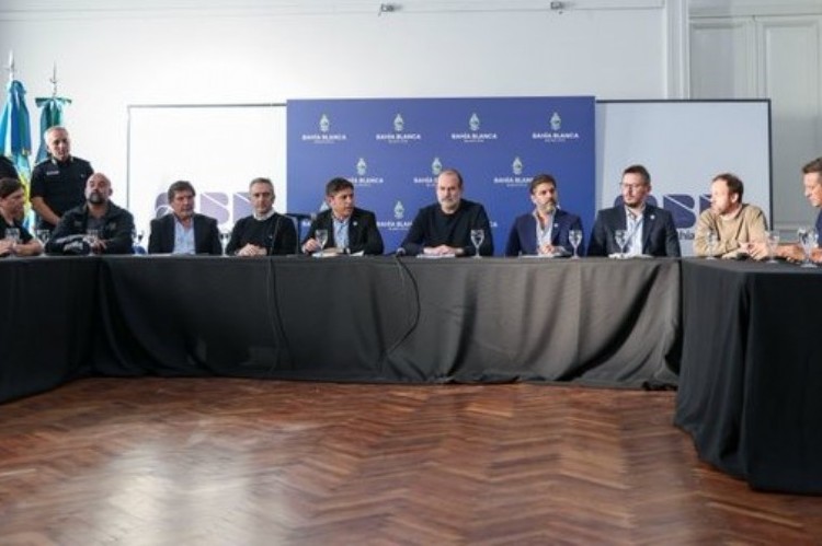 El Gobierno bonaerense anunció una serie de medidas de asistencia para habitantes de Bahía Blanca