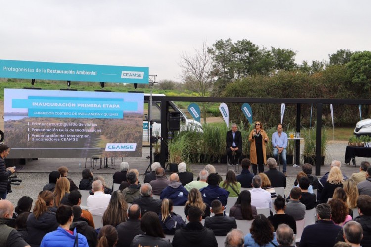 Inauguran la primera etapa del Proyecto Corredor costero Avellaneda - Quilmes