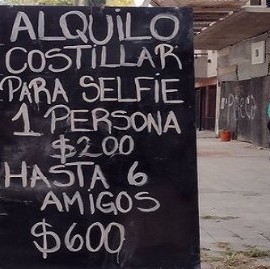 La Plata: en una carnicería, el ingenio se apoderó con el fin de atraer a la clientela