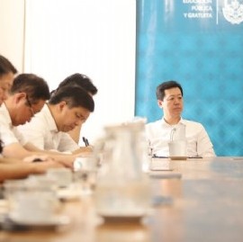 Una delegación china visitó la UNLP para fortalecer vínculos de cooperación mutua