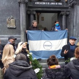 Cementerio de La Plata: acto para recordar a los mártires del levantamiento del 9 de junio de 1956