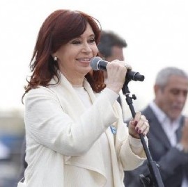 Cristina Fernández de Kirchner estará en Ensenada para recordar a Perón, a 48 años de su muerte