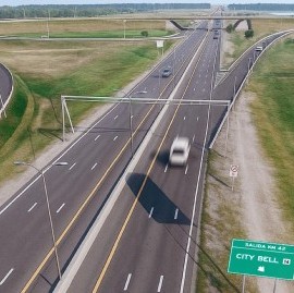 Fuerte avance para la nueva bajada de la Autopista Buenos Aires-La Plata en City Bell