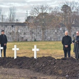 Cementerio: reinhumaron restos, asumieron nuevas autoridades e impulsan la emergencia del predio