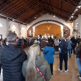 La Plata: celebran a San Cayetano con misas, procesiones y acciones solidarias