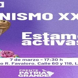 Este martes se llevará a cabo en La Plata un Plenario de Feminismo XXIII