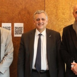 El presidente y CEO de YPF recibió al presidente de la UNLP para avanzar en los proyectos en común