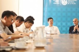 Una delegación china visitó la UNLP para fortalecer vínculos de cooperación mutua