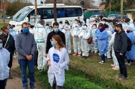 La Plata: fuerte operativo DetectAR por un foco de contagios en el barrio Las Rosas