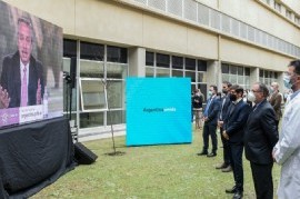 Ituzaingó: el presidente Fernández inauguró el primer hospital público