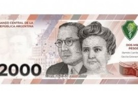 Presentaron en sociedad al nuevo billete de 2.000 pesos