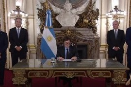 "El déficit cero es un mandamiento", dijo el presidente Milei al anunciar el superávit fiscal