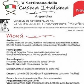 La Plata, una de las sedes de la V Semana de la Cocina Italiana en el Mundo