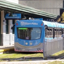 Avanzan en la concreción de la tercera etapa de ampliación del recorrido del Tren Universitario