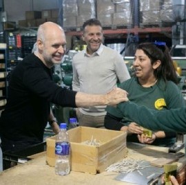 Rodríguez Larreta en La Matanza: el intendente Espinoza le mandó una patota