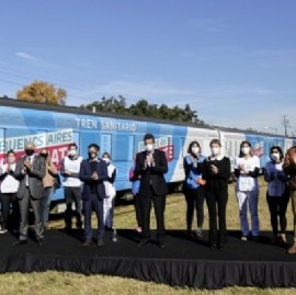 Unirá Cañuelas con Bahía Blanca en varios tramos: se puso en marcha el Tren Sanitario
