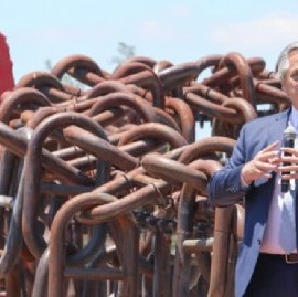 "Peleamos por la soberanía cultural", dijo Fernández al recordar la Batalla de  Vuelta de Obligado