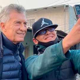 Lanús: el ex presidente Macri se mostró junto al intendente Grindetti en tono de campaña electoral