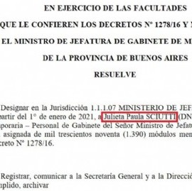 Detuvieron a una contadora de La Plata vinculada a Generación Zoe y al Gobierno bonaerense