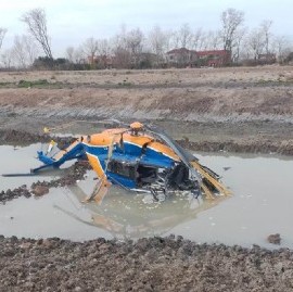 Tigre: un piloto perdió el control de un helicóptero y cayó junto a otras cuatro personas