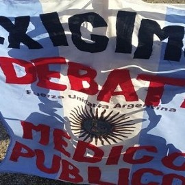 Platenses reclaman un "debate sobre la Pandemia de Coronavirus" y rechazan el pasaporte sanitario