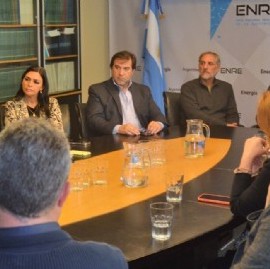 El interventor del ENRE recibió a referentes de Defensorías Ciudadanas de municipios bonaerenses