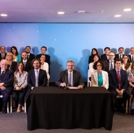 Alberto Fernández presentó el gabinete que lo acompañará en su Gobierno a partir del 10 de diciembre