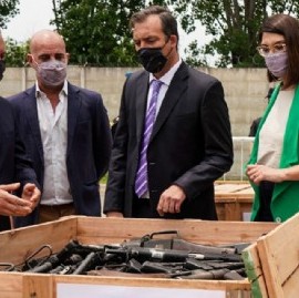 La ANMaC destruyó 14.735 armas de fuego, la destrucción más grande de los últimos cuatro años