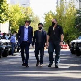 El Gobierno bonaerense le entregó 60 patrulleros policiales al municipio conducido por Julio Garro