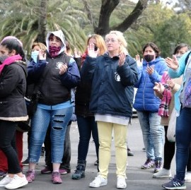 "A Berni no le da el cuero para enfrentar a las mujeres", dijo la esposa del "Pata" Medina