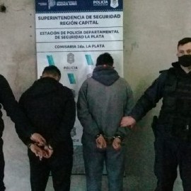 La Plata: quisieron robar una inmobiliaria en zona norte y, al escapar, fueron detenidos