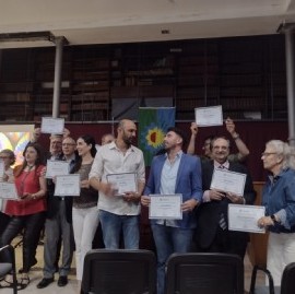 Distinguieron en La Plata a personas comprometidas con la cultura