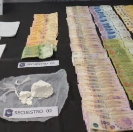 La Plata: un preso con prisión domiciliaria vendía cocaína en la vía pública, a metros de Seguridad