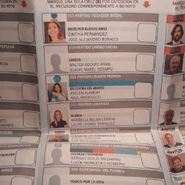 Insisten con el proyecto de la Boleta Única Papel en la Cámara de Diputados de la Nación