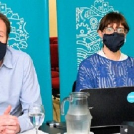 López y Ruiz Malec expusieron ante gremios los lineamientos del proyecto de Ley de Presupuesto 2021