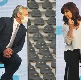 "No… no soy yo": la vicepresidenta aseguró que no es ella quien pone en jaque a Alberto Fernández