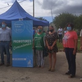 Berisso: realizaron jornada de Organización Comunitaria en el Operativo DetectAr de Barrio Obrero