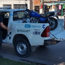 Detienen en Ensenada a un hombre que robó una moto en la esquina de 1 y 50, en La Plata