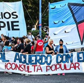 Consulta Popular contra el acuerdo con el FMI: ya votaron más de un millón de personas