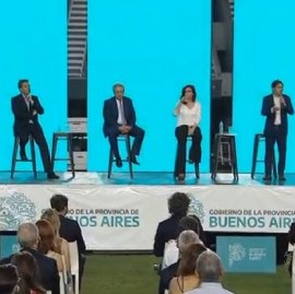 Axel Kicillof anunció que el Estadio Ciudad de La Plata se llamará "Estadio Único Diego Maradona"