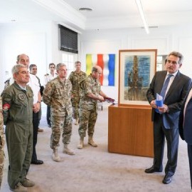 El presidente Fernández auditó a las Fuerzas Armadas sobre el control y prevención del Coronavirus