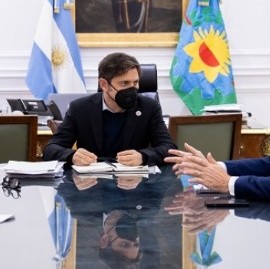El ministro Trotta y el gobernador Kicilllof analizaron la intensificación de clases presenciales