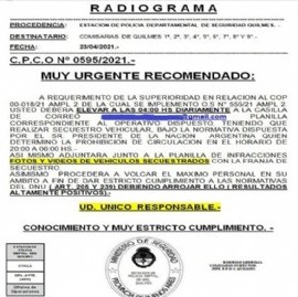 En Quilmes, la Policía se puso inflexible con la restricción horaria: ordenan secuestrar vehículos