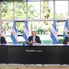 -EN VIVO- El presidente Fernández, junto a Larreta y Kicillof, anuncia la nueva etapa de cuarentena