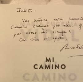 "Julito" Garro, la dedicatoria de Vidal que levantó polvareda en las redes sociales