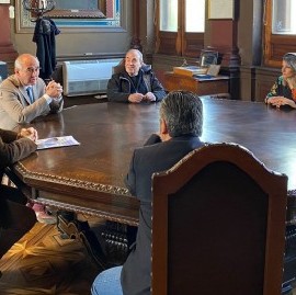 El presidente de la UNLP respaldó a La Plata como nueva sede del Congreso de la Lengua Española