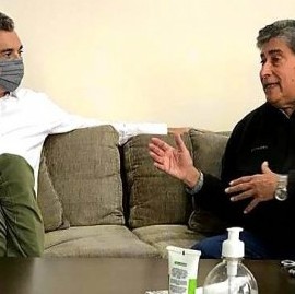 Gesto político de Randazzo: estuvo con un dirigente de La Plata que asoma como candidato a diputado