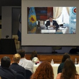 Axel Kicillof presentó la Unidad de Género y Economía del ministerio de Hacienda y Finanzas